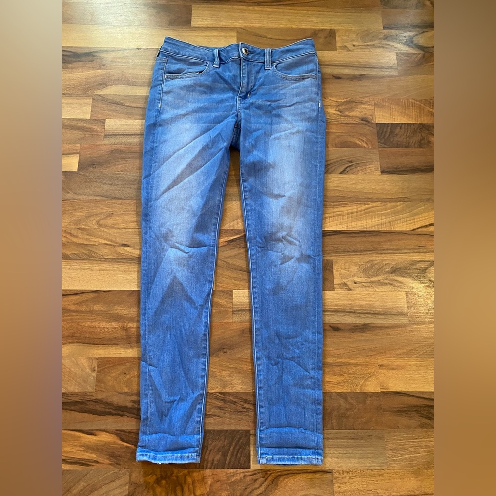 American Eagle Outfitters Blue Skinny Jeans